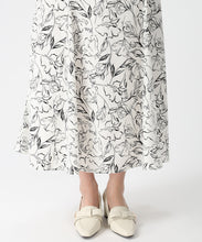 画像をギャラリービューアに読み込む, 線描きフラワーソフトマーメイドスカート/MM627201 7
