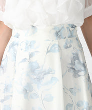 画像をギャラリービューアに読み込む, 水彩フラワーラメシアースカート/MM627202 4
