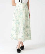 画像をギャラリービューアに読み込む, 水彩フラワーラメシアースカート/MM627202 22
