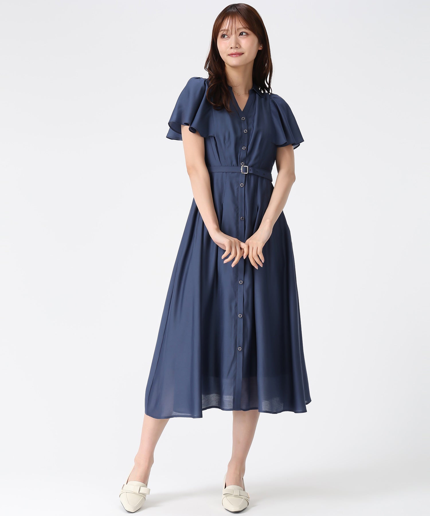 ケープフレア袖シャツワンピース/MM627407 – MISCH MASCH|31 Sons de mode