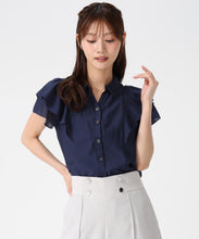 画像をギャラリービューアに読み込む, 襟付きダブル袖シアーブラウス/MM628103 20
