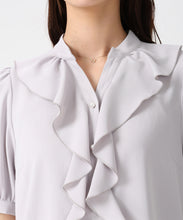 画像をギャラリービューアに読み込む, ラッフルフリル5分袖ブラウス/MM628114 5
