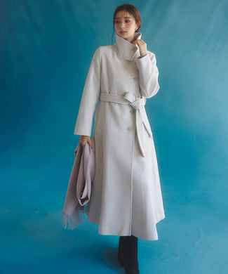 ミッシュマッシュ　ケープコート ベルト付き　ウール100% ミッシュマッシュ ケープコート ベルト付き ウール100% MISCH MASCH