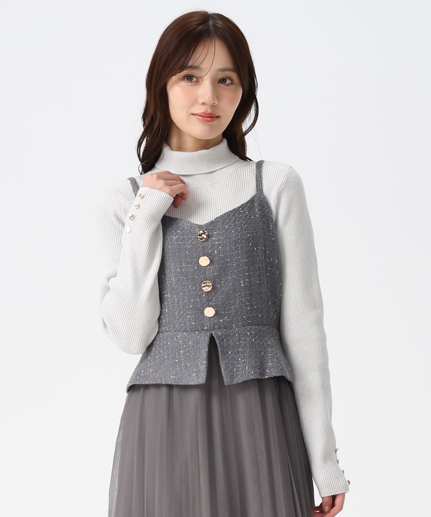 タートルネックリブニット/TT548320 – MISCH MASCH|31 Sons de mode