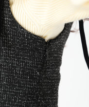 画像をギャラリービューアに読み込む, ツイードレーストリミングジャンスカ/TT547417
