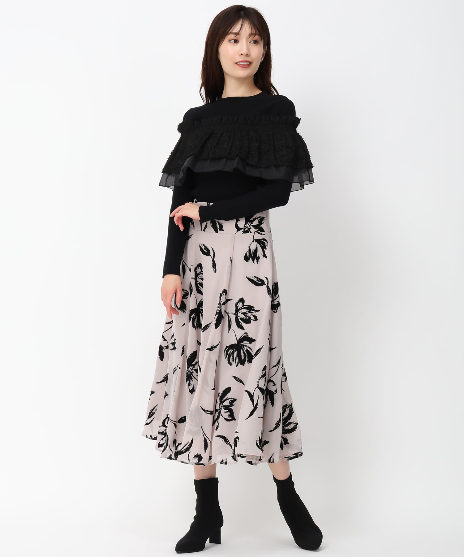 フロッキーフラワースカート /MM437216 – MISCH MASCH|31 Sons