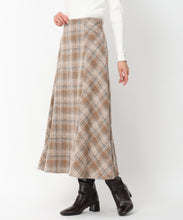 画像をギャラリービューアに読み込む, ロービングチェックAラインスカート/MM447212
