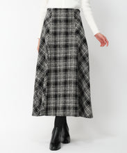 画像をギャラリービューアに読み込む, ロービングチェックAラインスカート/MM447212
