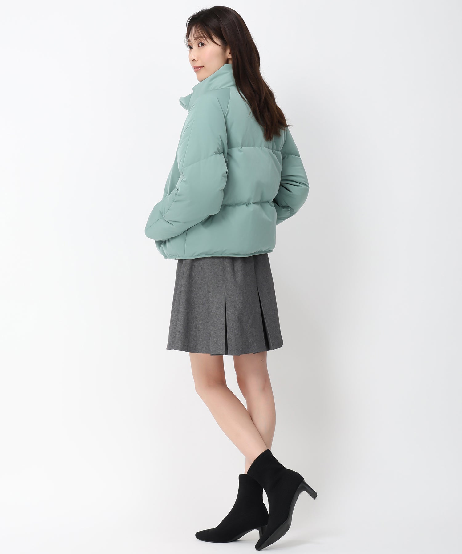 スタンドネックショートダウンジャケット/MO43D02 – MISCH MASCH|31