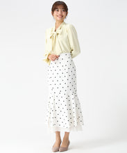 画像をギャラリービューアに読み込む, 【WEB限定予約販売/1月下旬発売予定】裾シアーマーメイドスカート/MM617209
