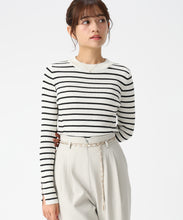 画像をギャラリービューアに読み込む, ベーシックハイネックラメリブニット/MM618306
