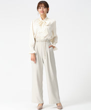 画像をギャラリービューアに読み込む, ボウタイシャーリングブラウス/MM618103
