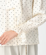 画像をギャラリービューアに読み込む, ボウタイシャーリングブラウス/MM618103
