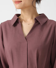 画像をギャラリービューアに読み込む, スキッパ—タックワンピース/MM557411
