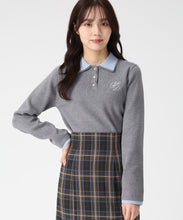 画像をギャラリービューアに読み込む, 【予約販売/11月上旬発売予定】ダブル襟ポロニット/TT548301
