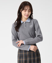 画像をギャラリービューアに読み込む, 【予約販売/11月上旬発売予定】ダブル襟ポロニット/TT548301
