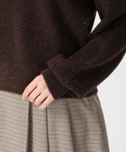 画像をギャラリービューアに読み込む, ベロア肩リボンふわふわニット/TT548318
