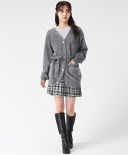 画像をギャラリービューアに読み込む, ビジュー釦ミドルカーディガン/TT548403
