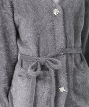 画像をギャラリービューアに読み込む, ビジュー釦ミドルカーディガン/TT548403
