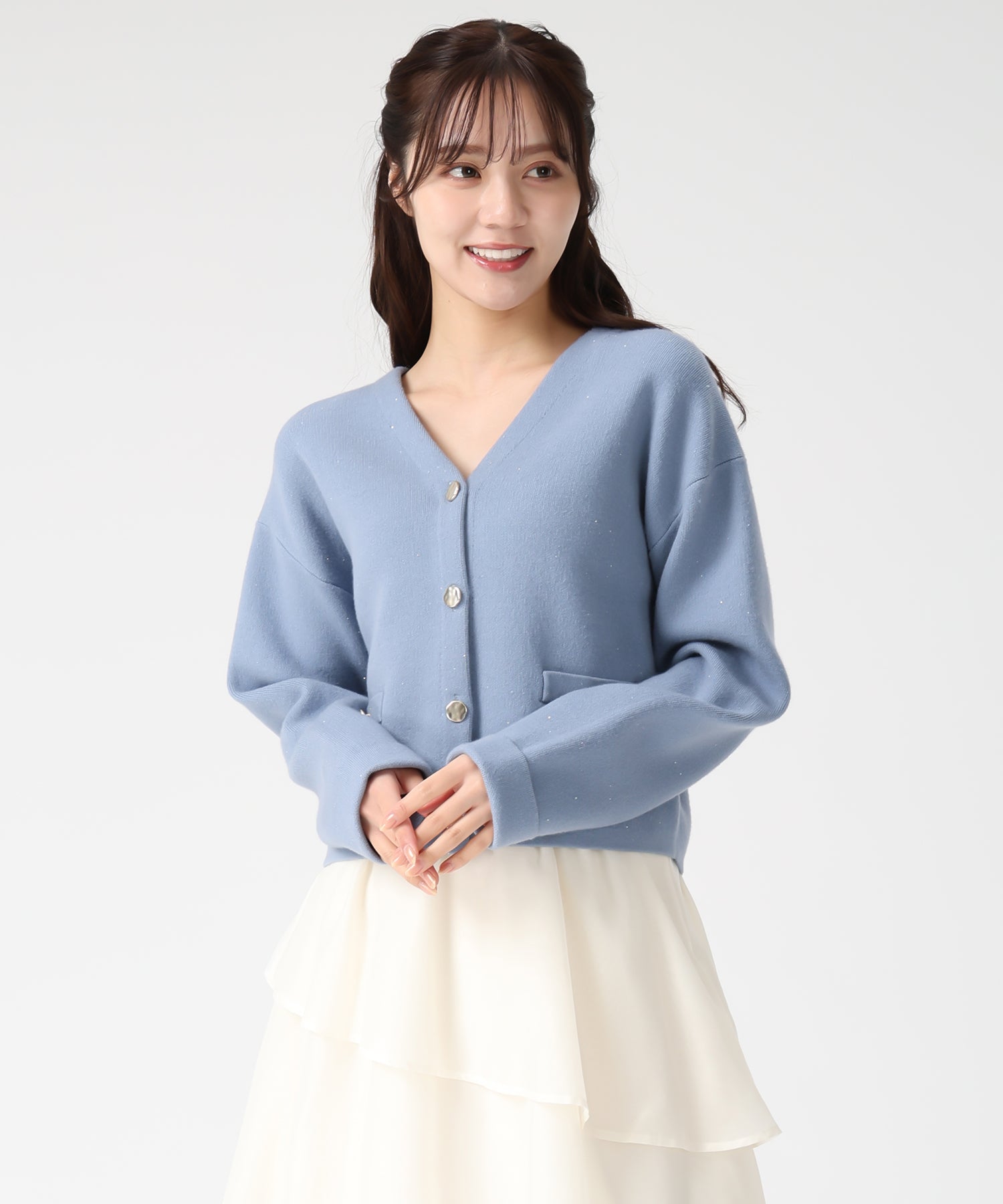 金ボタンVネックカーディガン/TT548405 – MISCH MASCH|31 Sons de mode