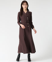 画像をギャラリービューアに読み込む, 襟付きセミマーメイドワンピース/TT547404
