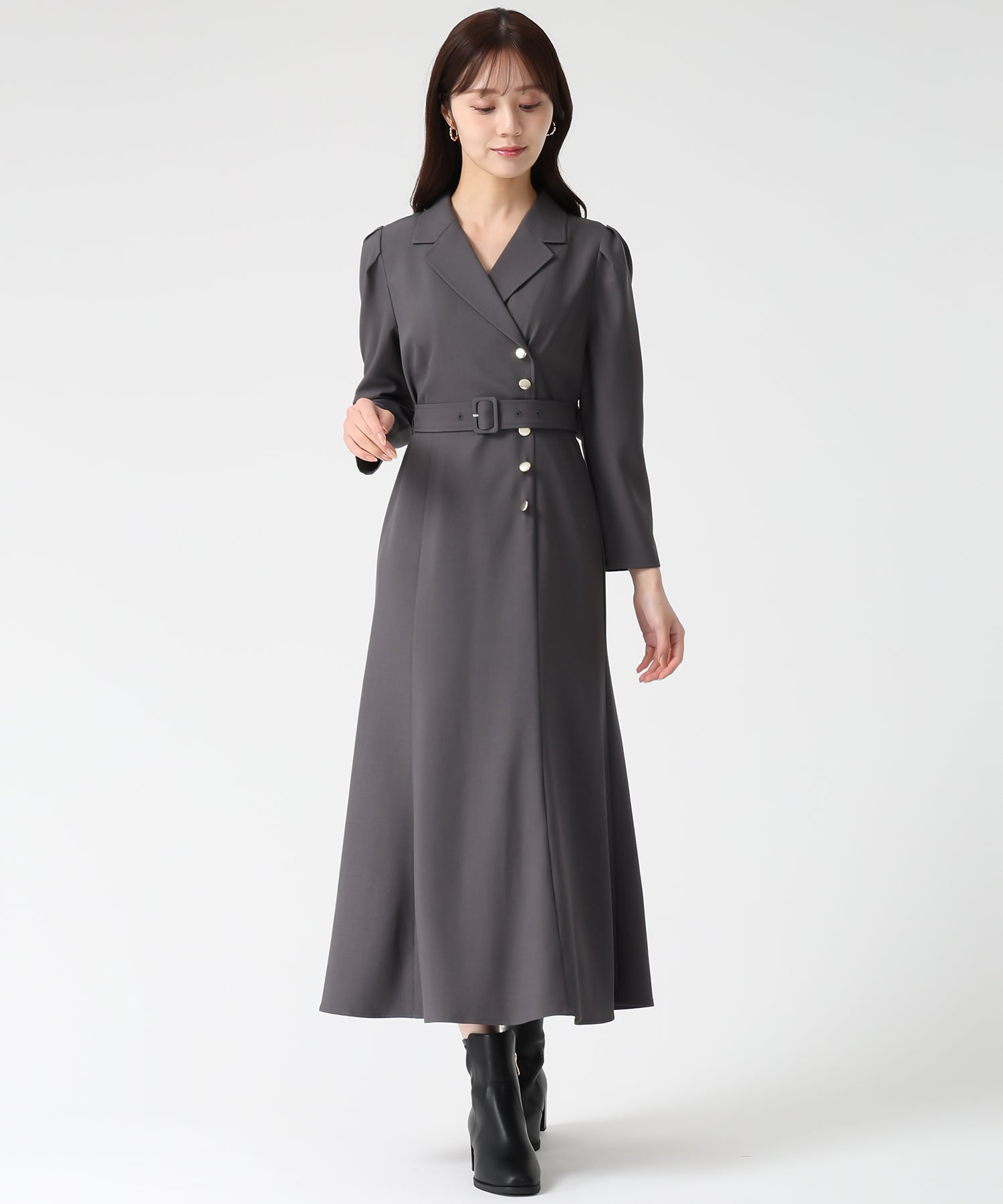 襟付きセミマーメイドワンピース/TT547404 – MISCH MASCH|31 Sons de mode