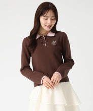 画像をギャラリービューアに読み込む, 【予約販売/11月上旬発売予定】ダブル襟ポロニット/TT548301
