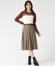 画像をギャラリービューアに読み込む, 【一部店舗限定】ケーブル編みジップニット/TT548308
