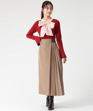 画像をギャラリービューアに読み込む, シアーボウタイリブニット/TT548319
