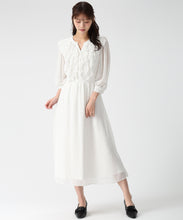 画像をギャラリービューアに読み込む, フリルカラーシアーワンピース/MM617409
