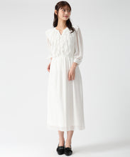 画像をギャラリービューアに読み込む, フリルカラーシアーワンピース/MM617409
