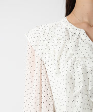 画像をギャラリービューアに読み込む, フリルカラーシアーワンピース/MM617409
