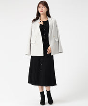 画像をギャラリービューアに読み込む, ラメ配色ニットワンピース/MM547404
