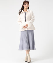 画像をギャラリービューアに読み込む, ラメ配色ニットワンピース/MM547404
