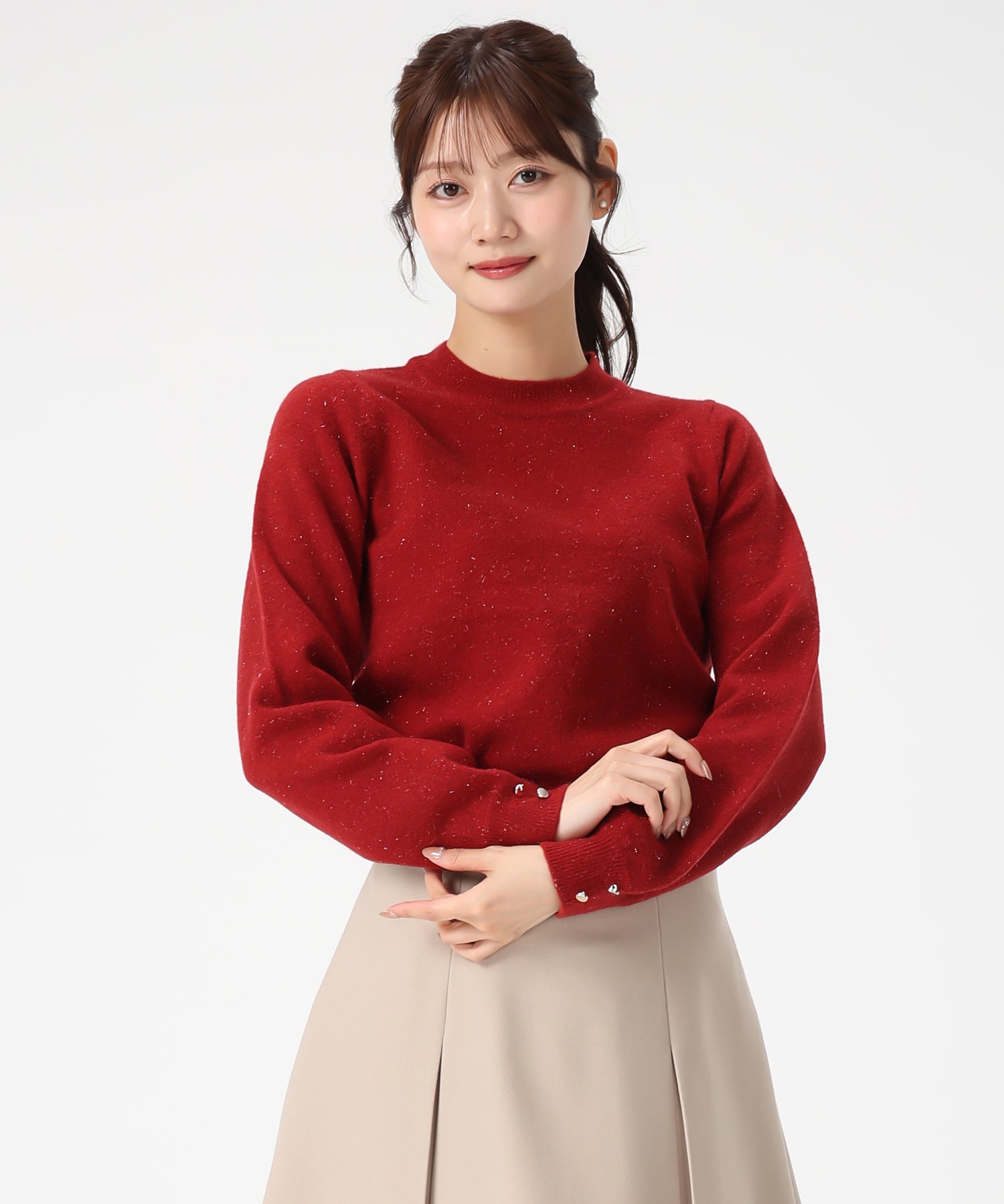 ラメ混ハイネックニット/MM548325 – MISCH MASCH|31 Sons de mode