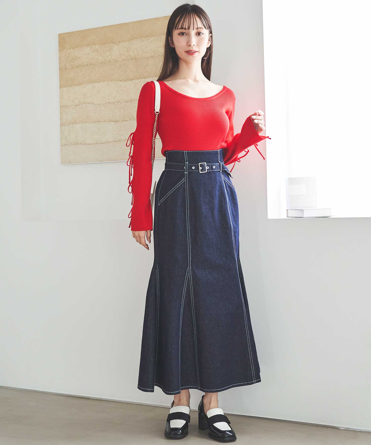 ベルト付きデニムマーメイドスカート/TT517205 – MISCH MASCH|31 Sons