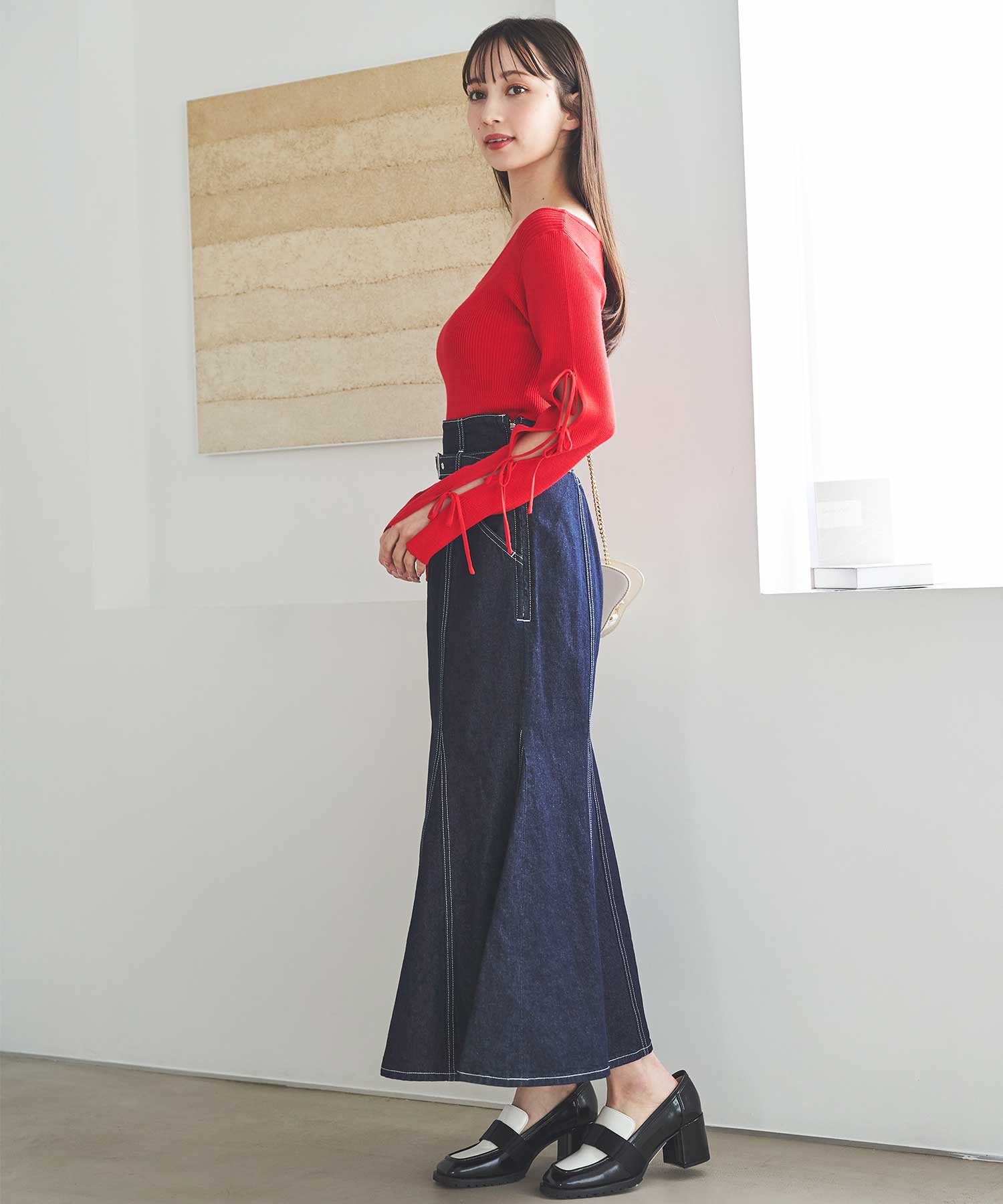 miniministore デニムマーメイドスカート大人セクシー