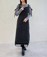 画像をギャラリービューアに読み込む, 【予約販売/11月中旬発売予定】ツイードレーストリミングジャンスカ/TT547417
