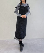 画像をギャラリービューアに読み込む, 【予約販売/11月中旬発売予定】ツイードレーストリミングジャンスカ/TT547417
