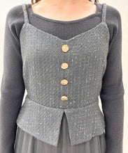 画像をギャラリービューアに読み込む, 【予約販売/11月中旬発売予定】チュールキャミジャンスカ/TT547413
