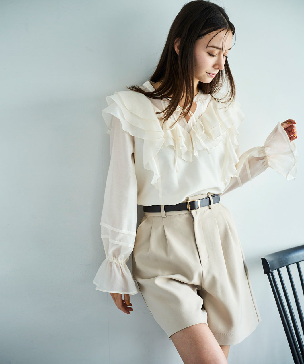 【予約販売/9月上旬発売予定】ベルト付ショートパンツ/TT537302