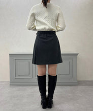 画像をギャラリービューアに読み込む, 【予約販売/12月上旬発売予定】ケーブルリボンカーディガン/TT548408
