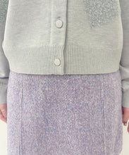 画像をギャラリービューアに読み込む, ハートシャギーカーディガン/TT548404
