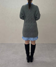 画像をギャラリービューアに読み込む, 【予約販売/11月中旬発売予定】シャツレイヤードケーブルワンピース/TT547415
