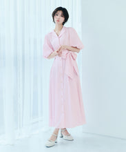 画像をギャラリービューアに読み込む, パフスリーブシャツワンピース/TT617402
