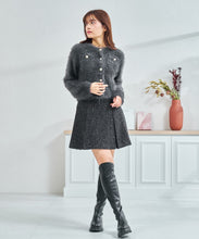 画像をギャラリービューアに読み込む, スラントカットストレッチニーハイブーツ/57510
