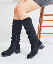 画像をギャラリービューアに読み込む, スエードルーズフィットロングブーツ/57508

