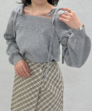 画像をギャラリービューアに読み込む, オフショルダーニット/TT548314
