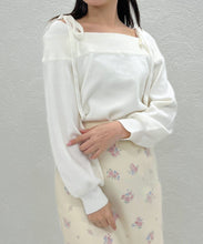 画像をギャラリービューアに読み込む, オフショルダーニット/TT548314
