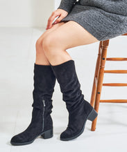 画像をギャラリービューアに読み込む, スエードルーズフィットロングブーツ/57508
